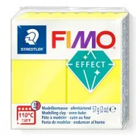 Masy plastyczne - Staedtler Masa plastyczna termoutwardzalna Effect, neon żółty, 57g, kostka - miniaturka - grafika 1