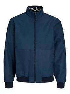 JACK & JONES Jjjax Bomber kurtka męska, granatowy blezer, S - Kurtki męskie - miniaturka - grafika 1