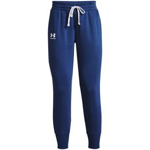 ND05_S10059-L 1356416 404 Spodnie damskie Under Armour Rival Fleece Joggers niebieskie 1356416 404 r.L - Spodnie damskie - miniaturka - grafika 1