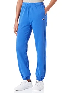Champion Damskie spodnie treningowe Rochester 1919 z wysokim stanem, Boyfriend Elastic Cuff, niebieskie kobaltowe (Etr), S, Kobaltowy niebieski (Etr), S - Spodnie damskie - miniaturka - grafika 1