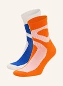 Skarpetki damskie - On Skarpety Sportowe Liquid Logo, 2 Pary orange - miniaturka - grafika 1