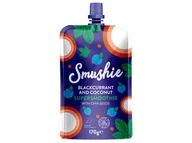 Desery dla dzieci - Salvest Smushie - Smoothie owocowe z czarną porzeczką, mlekiem kokosowym i nasionami chia BIO, 170 g - miniaturka - grafika 1