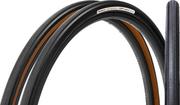 Opony rowerowe - Panaracer GravelKing Slick Plus Opona zwijana 35-622, black/brown 35-622 | 700x35C 2021 Opony do rowerów Gravel 607606 - miniaturka - grafika 1