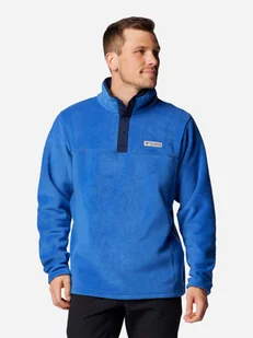 Bluza męska nierozpinana streetwear Columbia Steens Mountain Half Snap II 2097721433 XL Niebieska (195981427844) - Bluzy męskie - miniaturka - grafika 1