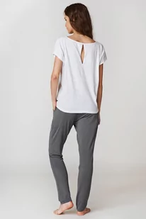 Komplet damski t-shirt + luzne spodnie - Komplety damskie - miniaturka - grafika 2