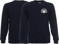 Bluzy męskie - Bluza ratownicza FUNKCYJNA męska granatowa - miniaturka - grafika 1