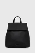 Plecaki - Trussardi plecak damski kolor czarny mały gładki - miniaturka - grafika 1