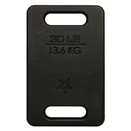 Plecaki - Yes4All 60DA Żeliwna płyta obciążeniowa do plecaka, 13,6 kg, czarna - miniaturka - grafika 1