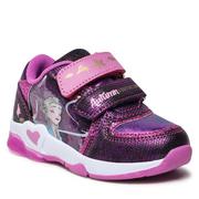 Buty dla dziewczynek - Sneakersy FROZEN - CP76-AW21-49DFR Violet - miniaturka - grafika 1