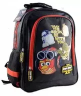 Plecaki szkolne i tornistry - Plecak szkolny czarny Angry Birds Star Wars ST Majewski - Brak Danych - miniaturka - grafika 1