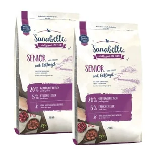 Sanabelle Senior 2x2 kg - Mokra karma dla kotów - miniaturka - grafika 1