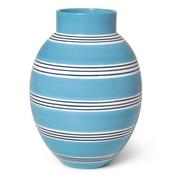 Wazony i flakony - Niebieski ceramiczny wazon Kähler Design Nuovo, wys. 30 cm - miniaturka - grafika 1