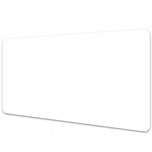 Mata podkładka ochronna na biurko biała 90x45 cm - Podkładki na biurko - miniaturka - grafika 1