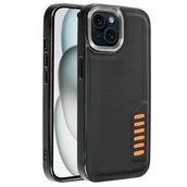 Etui i futerały do telefonów - Fajne etui na telefon komórkowy iPhone 15 Milano czarne - miniaturka - grafika 1