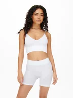 Spodenki damskie - ONLY Szorty w kolorze białym - miniaturka - grafika 1