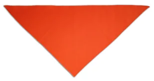 Chusta trójkątna duża 68x68x98 pomarańczowa - Moda i Uroda OUTLET - miniaturka - grafika 1