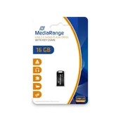 Pendrive - MediaRange MR921 16 GB USB Typu-A 2.0 Czarny MR921 - miniaturka - grafika 1
