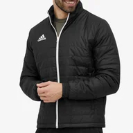 Kurtki męskie - Kurtka Adidas Męska Przejściowa Zapinane Kieszenie Czarna IB6070 - miniaturka - grafika 1