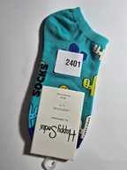 Skarpetki męskie - Kolorowe skarpety Happy Socks stopki unisex rozmiar 36-40 (2401) - miniaturka - grafika 1