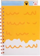 Szkolne artykuły papiernicze - Notes na spirali A5/80K Cat&Dog przekładki HAPPY - miniaturka - grafika 1