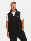 Kamizelki męskie - adidas Kamizelka adicolor 3-Stripes IZ4799 Czarny Regular Fit - miniaturka - grafika 1