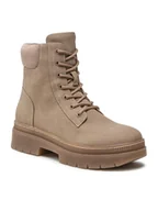 Botki damskie - Jenny Fairy Trzewiki WS5908-01 Beżowy - miniaturka - grafika 1