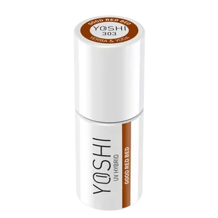 Yoshi - Lakier Hybrydowy 303 Good Red Bed 6ml - Lakiery hybrydowe - miniaturka - grafika 4