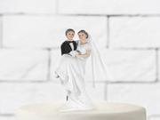 Wesele i ślub - Partydeco Figurka Para Młoda 11cm 1szt PF9 - miniaturka - grafika 1