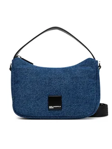 Karl Lagerfeld Jeans Torebka A3W30210 Niebieski - Torebki damskie - miniaturka - grafika 1