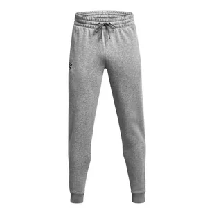 Męskie spodnie dresowe Under Armour UA Splash Jogger Curry - szare - UNDER ARMOUR - Spodnie sportowe męskie - miniaturka - grafika 1
