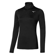 Koszulki i topy damskie - Mizuno Damska koszulka Impulse Core Ls Hz Czarny XL J2GA1716 - miniaturka - grafika 1