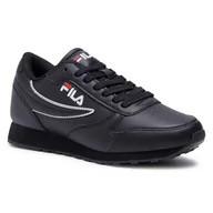 Sneakersy damskie - Fila Sneakersy Orbit Low Wmn 1010308.12V Black/Black - miniaturka - grafika 1