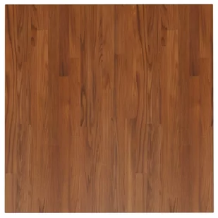 Kwadratowy blat do stolika, ciemnobrązowy, 80x80x2,5 cm, dębowy! Lumarko! - Meble modułowe i akcesoria - miniaturka - grafika 3