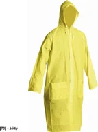 Odzież robocza - CERVA IRWELL - PŁASZCZ PRZECIWDESZCZOWY Z KAPTUREM, - żółty XXL - miniaturka - grafika 1