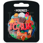 Magnesy - PAN DRAGON Magnes I love Poland Toruń ILP-MAG-C-TOR-02 - miniaturka - grafika 1
