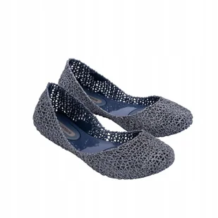 Melissa Campana Papel VII Ad Grey Glitter Baleriny Damskie Szare Brokat 40 - Baleriny - miniaturka - grafika 1