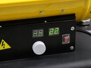 Nagrzewnica olejowa dmuchawa 25kW z termostatem HEIDMANN - Nagrzewnice - miniaturka - grafika 4