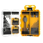 Wiertła - DeWALT Akcesoria - 100-częściowy zestaw bitów i wierteł Tough Case DT70784 - miniaturka - grafika 1