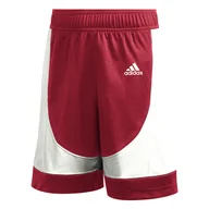 Koszykówka - Dziecięce Spodenki ADIDAS NXT PRM Y SHRT FR9378 – Czerwony - miniaturka - grafika 1