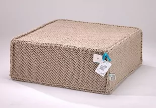 Puf do siedzenia Soft Flat beige - Pufy i podnóżki - miniaturka - grafika 1