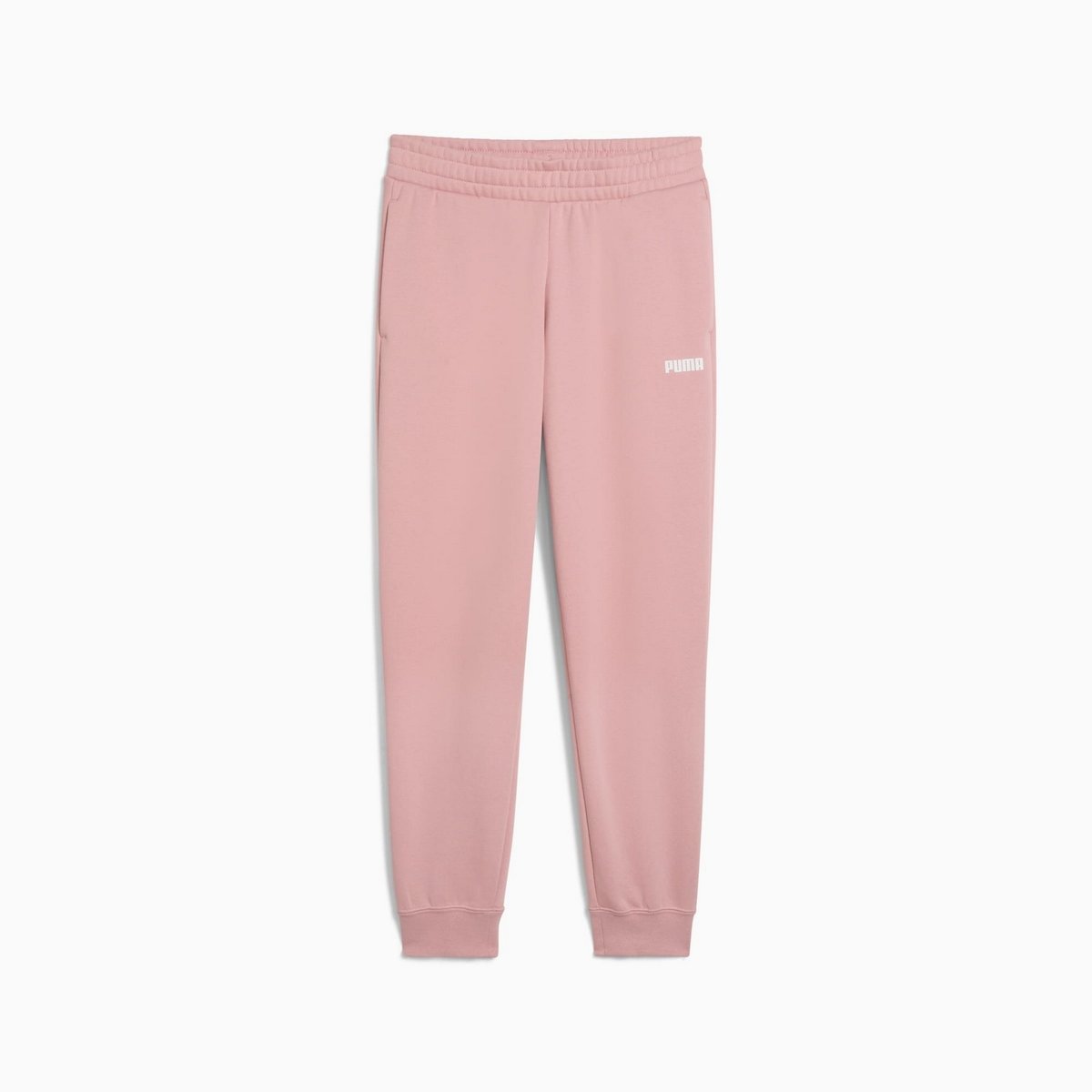 Spodnie dresowe damskie Puma ESS LOGO FL CL różowe 68833323 r XS