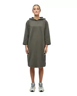 Sukienki - Beyond Now Jasmin GOTS sukienka z kapturem, zielone sukienki dla kobiet UK, wiosenne sukienki damskie, rozmiar L, 3655 Beluga Zielony, L - miniaturka - grafika 1