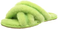 Kapcie damskie - UGG Damskie kapcie Scuffita, Zielona papuga, 38 EU - miniaturka - grafika 1