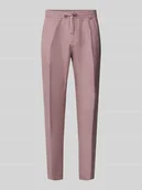 Spodnie męskie - Spodnie o kroju regular fit z mieszanki lnu i wiskozy model „NEIL” - miniaturka - grafika 1