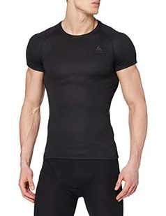 ODLO BL TOP Crew neck s/s Active F-Dry Light podkoszulek, kolor czarny 141022 - Koszulki i topy damskie - miniaturka - grafika 1