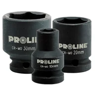 Klucze i nasadki - NASADKA UDAROWA 6-KĄTNA Cr-Mo 3/4" 21 mm PROLINE ZAWIESZKA - miniaturka - grafika 1