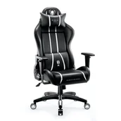 Fotele gamingowe - Fotel DIABLO CHAIRS X-One 2.0 (XL) Czarno-biały - miniaturka - grafika 1