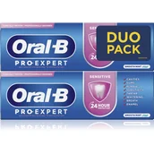 Pasty do zębów - Oral B Pro Expert Sensitive pasta na wrażliwe zęby 2x75 ml - miniaturka - grafika 1