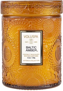 Voluspa Baltic Amber Mini Glass Jar (50h) - Świece - miniaturka - grafika 1