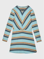 Sukienki i spódniczki dla dziewczynek - United Colors Of Benetton Sukienka codzienna 3FVTCV008 Niebieski Regular Fit - miniaturka - grafika 1